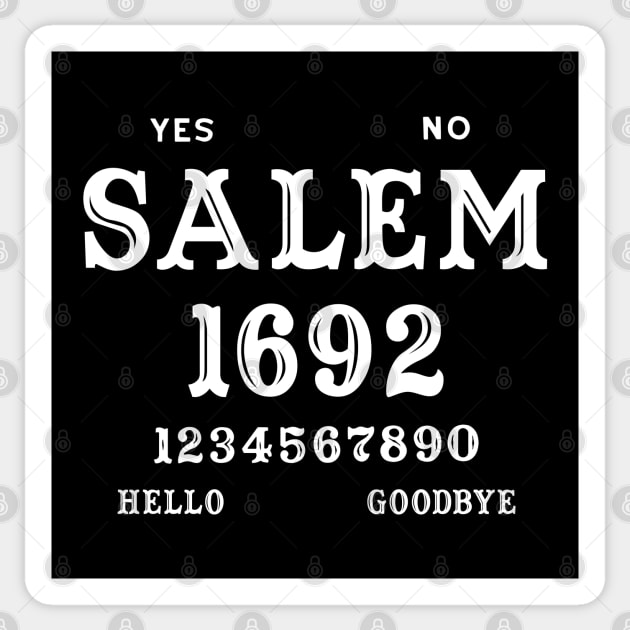 Salem 1692 Sticker by Tshirt Samurai